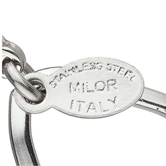 SIMONA COLLINI Onyx Silver chained necklace - Picture 5 of 9